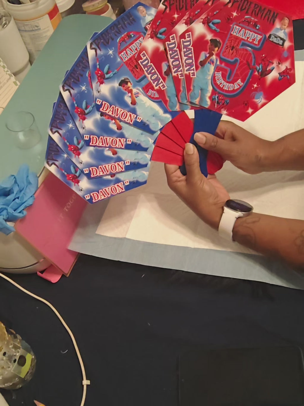 Customize Party Favors "Fan" Tutorial